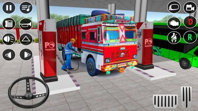 3D貨車運(yùn)輸駕駛游戲版截圖1