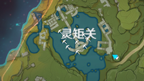 原神秘寶迷蹤藏寶地2線索筆記靈矩關(guān)寶藏位置坐標(biāo)全一覽[多圖]圖片2