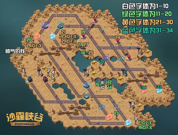 劍與遠(yuǎn)征沙霾峽谷怎么過？沙霾峽谷獎勵全拿路線攻略