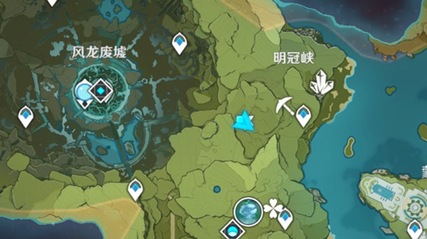 原神明冠峽特殊寶藏在哪？明冠峽秘密寶藏位置攻略
