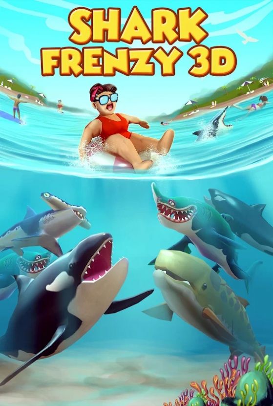 鯊魚狂潮3D游戲版截圖5