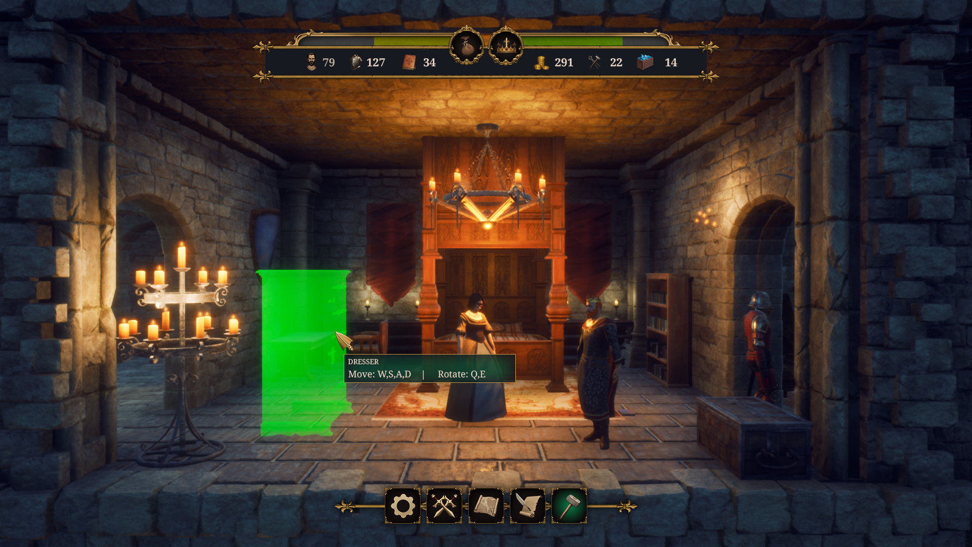 城堡經(jīng)理游戲中文手機版（Castle Manager）截圖2