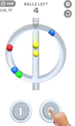 彩色彈球碰撞游戲版截圖4