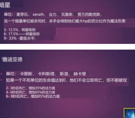云頂之弈s6羈絆全覽圖 s6羈絆一覽表最新介紹[多圖]圖片9