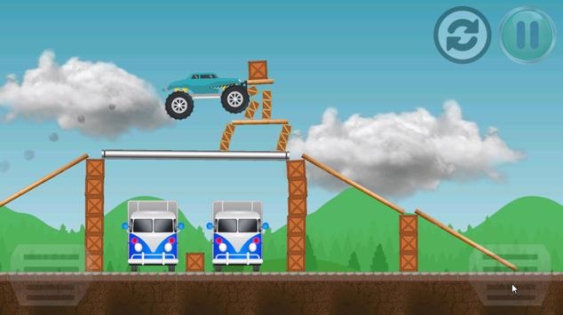 怪物卡車跳躍游戲最新版截圖2