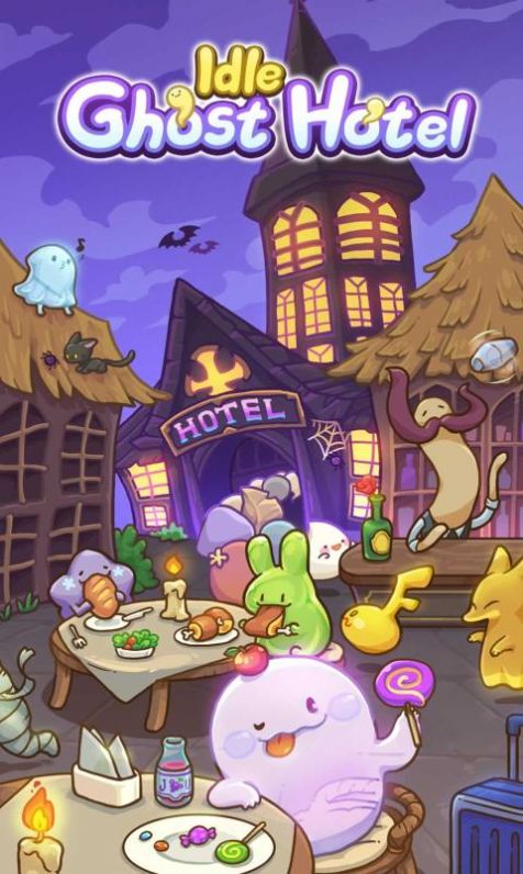 閑置的幽靈酒店游戲安卓版（Idle Ghost Hotel）截圖3