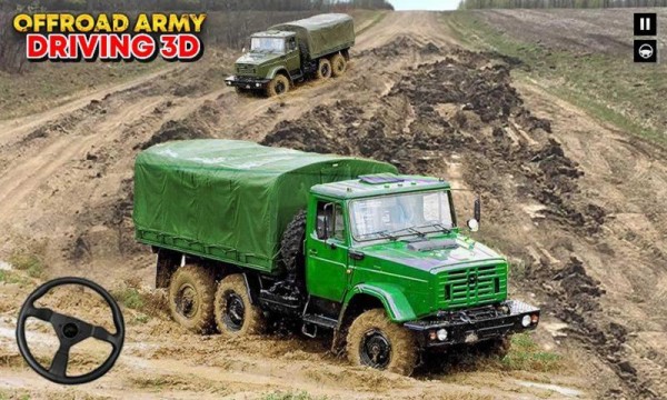 軍隊卡車司機游戲版截圖1