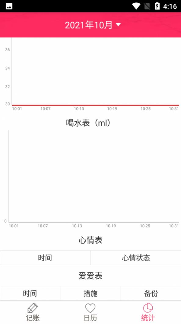 橙子姨妈助手app手机版下载截图2: