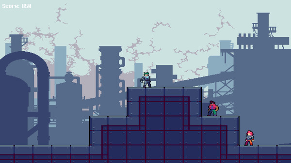 Cyber Runner 2048游戲手機(jī)版截圖3
