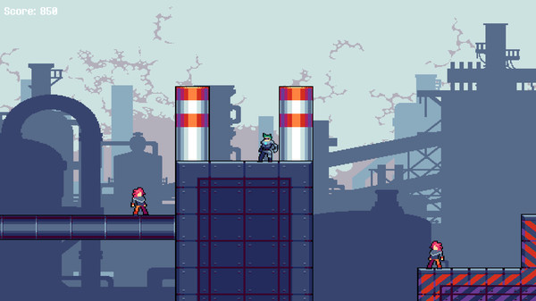 Cyber Runner 2048游戲手機(jī)版截圖2