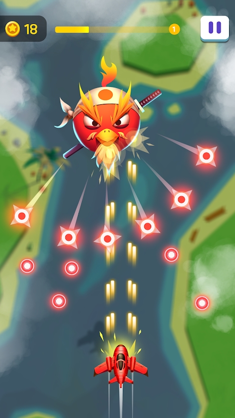 雞射手天空之戰(zhàn)游戲版截圖4