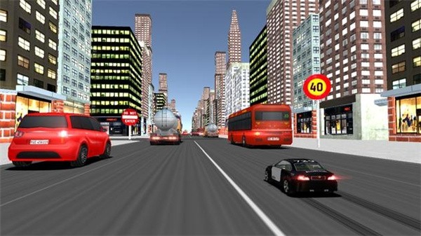 警察交通賽車(chē)手游戲版截圖4