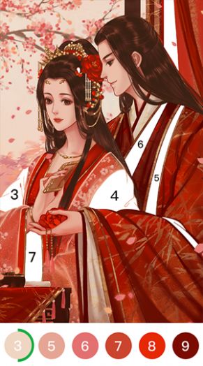 樂涂數(shù)字填色秘密花園涂色畫畫游戲最新版截圖1