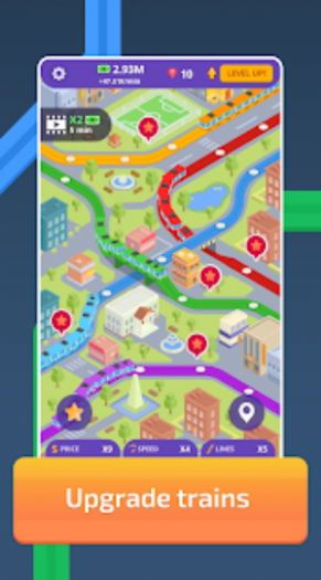 閑置火車城市地鐵游戲版截圖4