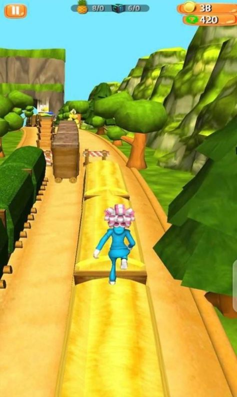 叢林地鐵賽跑者游戲安卓版（Subway Jungle Runners）截圖3
