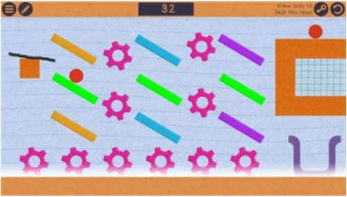 繪制物理球游戲安卓最新版（Draw Physics Puzzle）截圖3