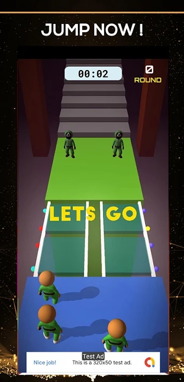 跳躍救生橋游戲版（Wobbly Life Stick Bridge Jump）截圖1