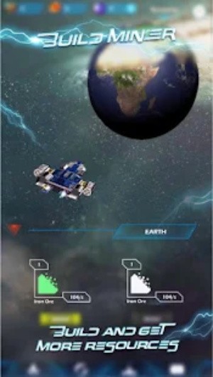 銀河系空閑空間游戲中文版（Milky Way Idle Space Shooter）截圖3