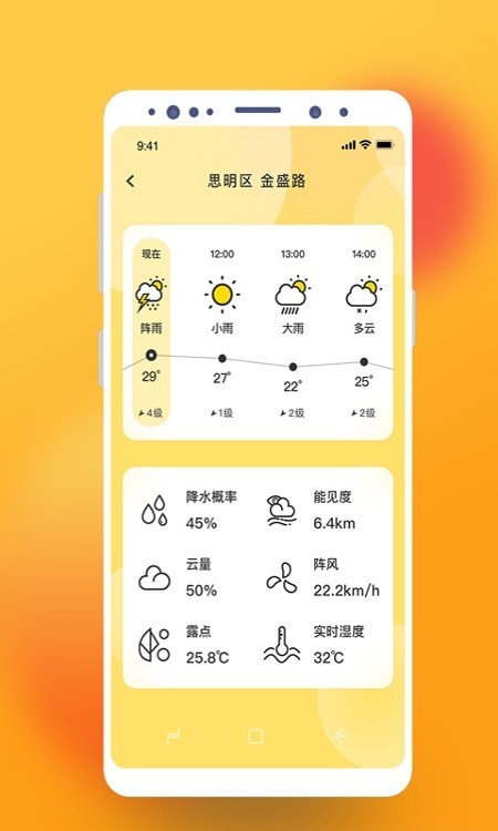 氣象桌面天氣app手機版截圖5
