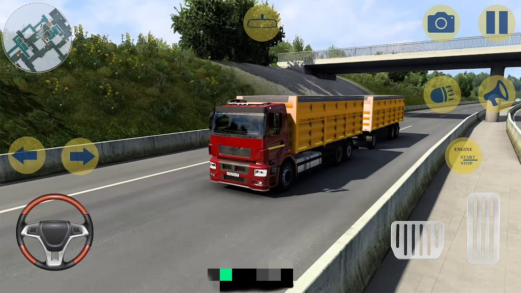 載物卡車(chē)運(yùn)輸游戲安卓版（Dump Truck Driving Truck Games）截圖3