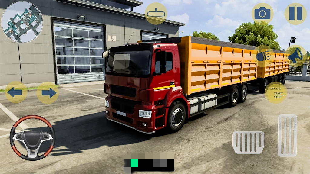 載物卡車(chē)運(yùn)輸游戲安卓版（Dump Truck Driving Truck Games）截圖1