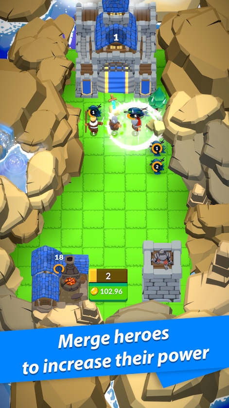 合并雇傭兵游戲版 Hero Tactics截圖3