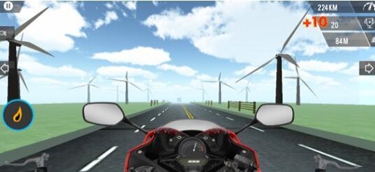 公路機車手游戲版截圖3