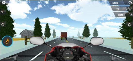 公路機車手游戲版截圖1