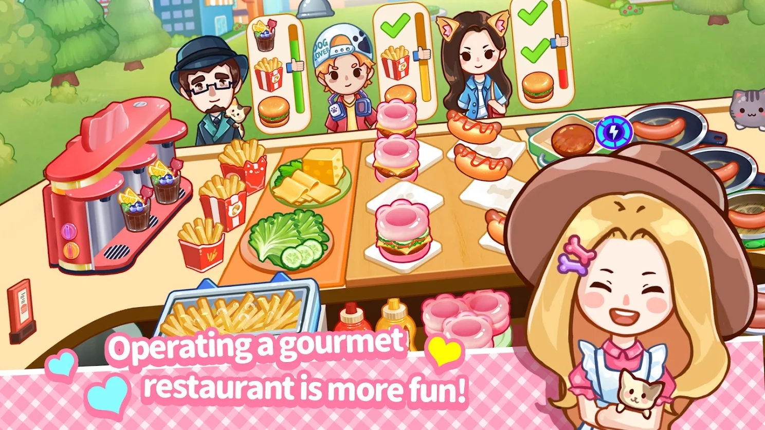 我的動物餐廳游戲中文版（Animal Restaurant）截圖4