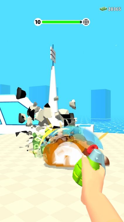 抖音投射高爆3D小游戲版截圖2