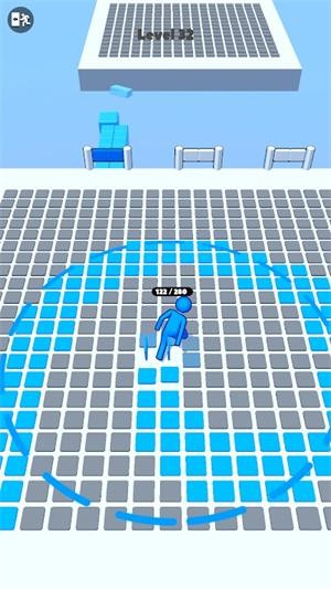 瓷磚染色跑酷游戲版截圖5