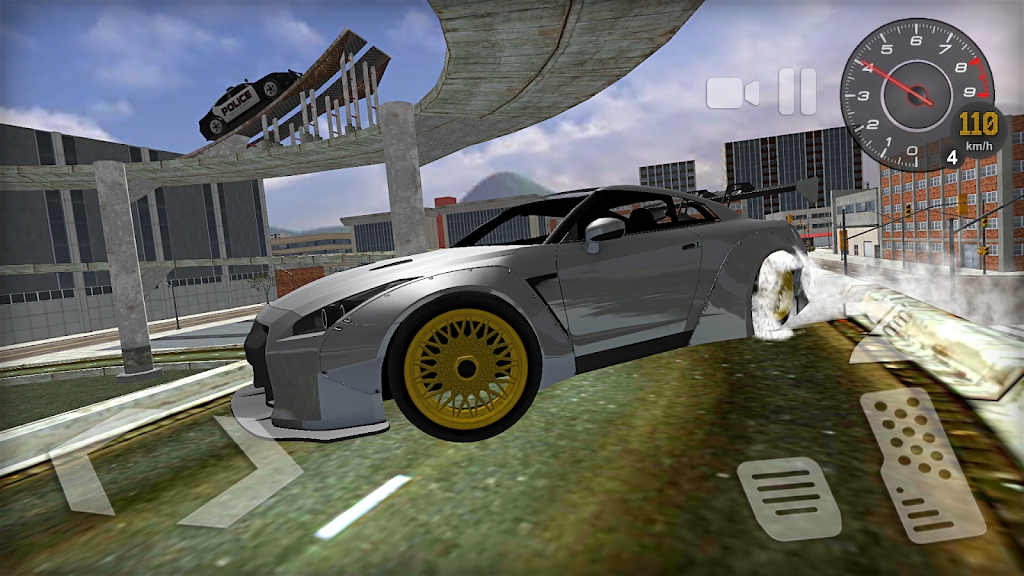 GTR漂移競速游戲手機版（GTR R35 Drift Game Simulator）截圖2