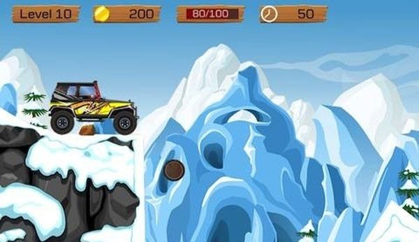 雪地越野賽車手游戲中文版截圖3