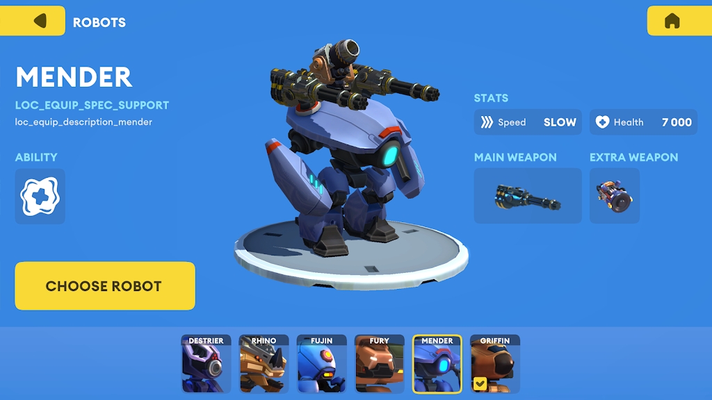 米格機器人戰(zhàn)斗游戲版(Little Big Robots. Mech Battle)截圖1