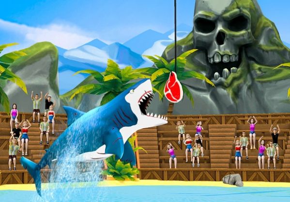 我的鯊魚表演游戲安卓版(My Shark Show)截圖2