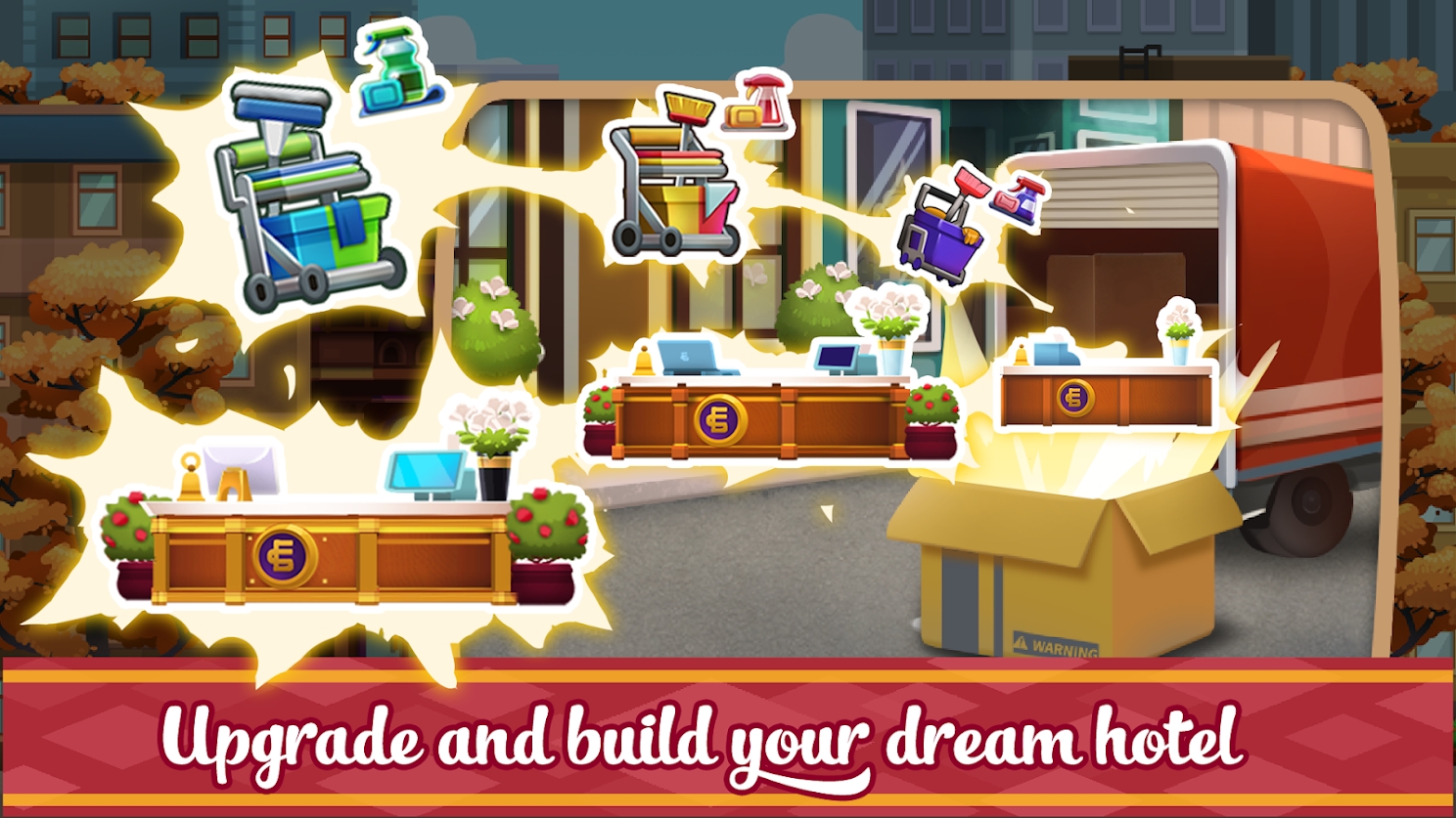 大酒店經理游戲安卓版（Hotel Tycoon）截圖3