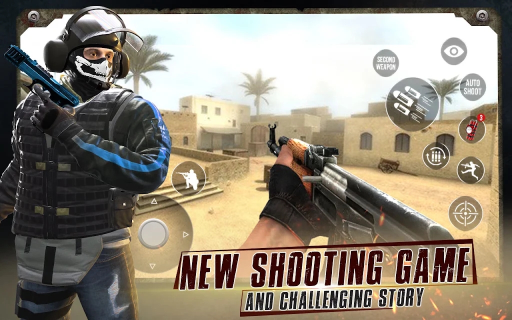 FPS反恐特種突圍游戲最新版（FPS Commando CS Special Forces）截圖4