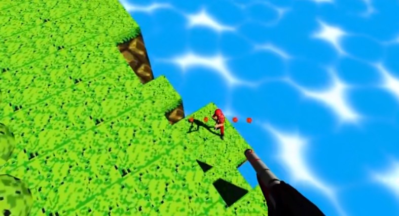 獨行俠制作魂斗羅3D版游戲版截圖1