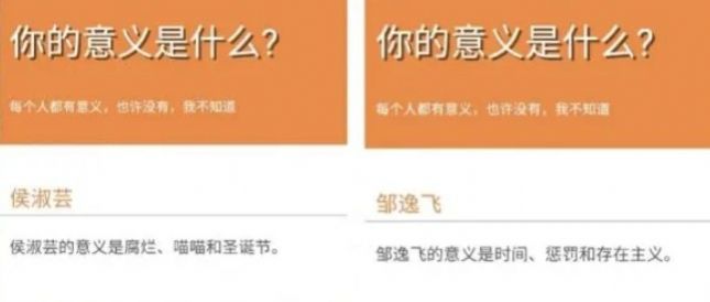 你的意義是什么查詢朋友圈版截圖2