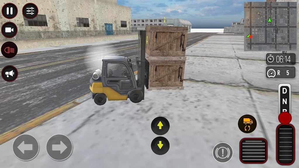 叉車運(yùn)輸托送游戲中文版（Truck And Forklift Simulator）截圖1