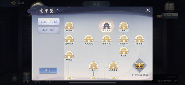 武林閑俠玄甲堡攻略：玄甲堡石室機(jī)關(guān)通關(guān)流程