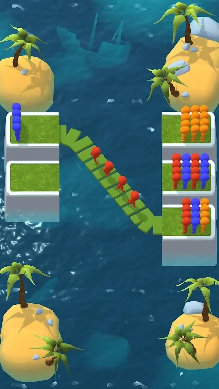 顏色求生分類游戲安卓版（Escape Island）截圖3