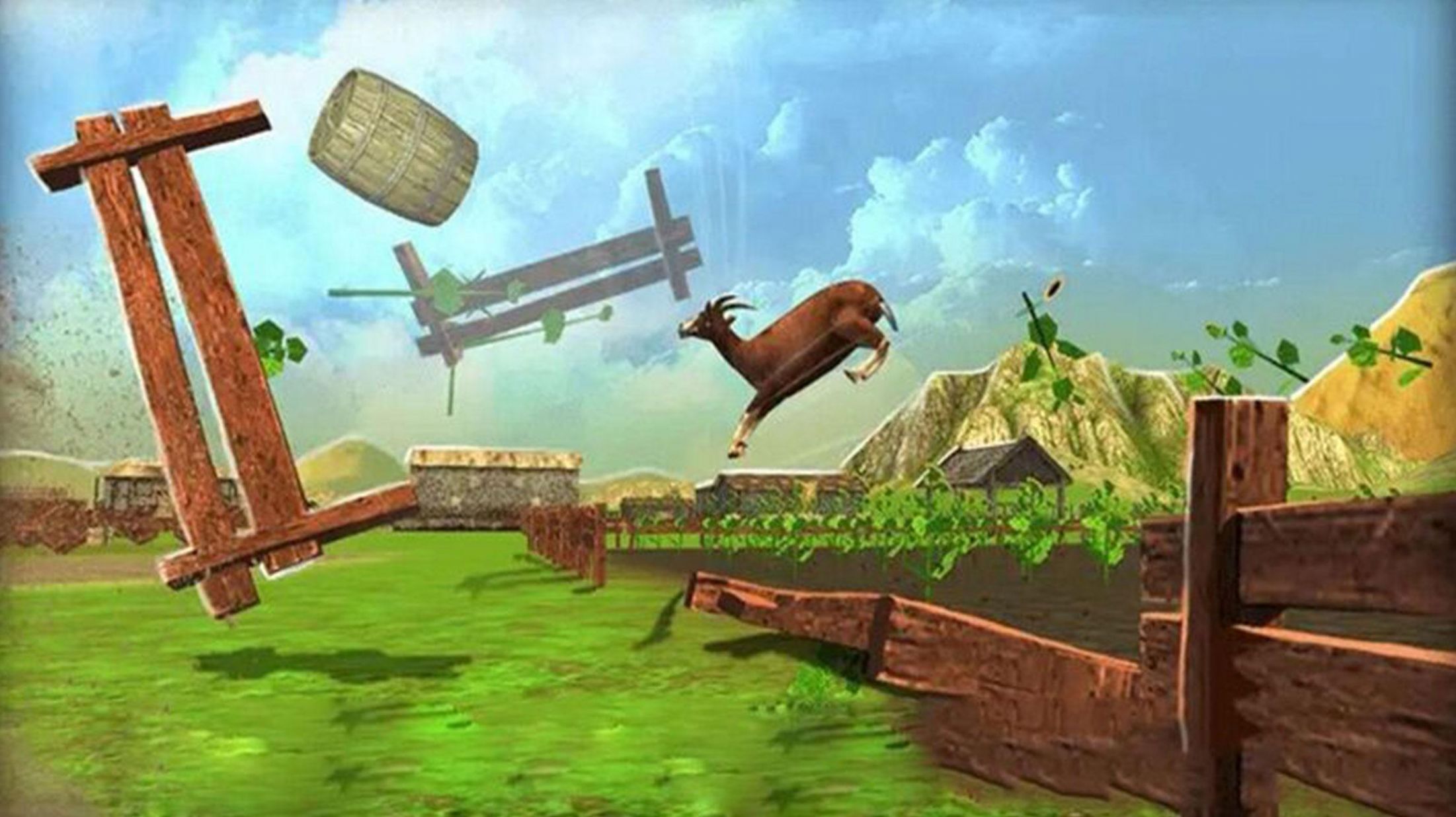 狂暴山羊模擬器游戲版（Rampage Goat simulator）截圖1