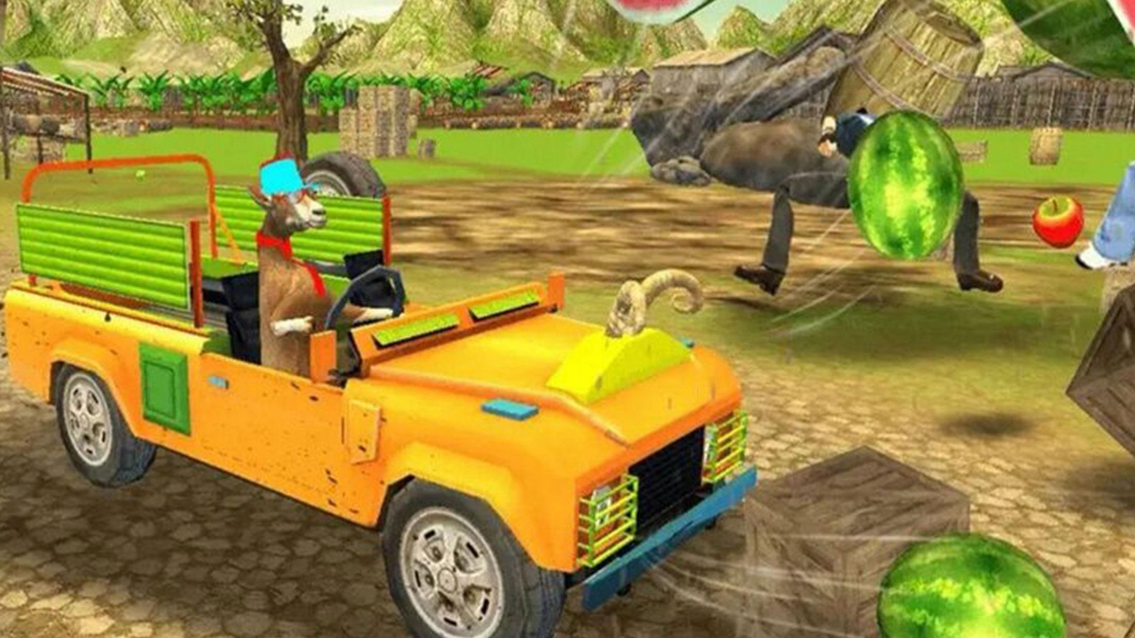 狂暴山羊模擬器游戲版（Rampage Goat simulator）截圖3