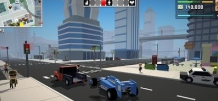 方塊獵車手游戲版截圖3