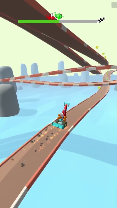 飆車賽游戲安卓版（Dragster Race）截圖3