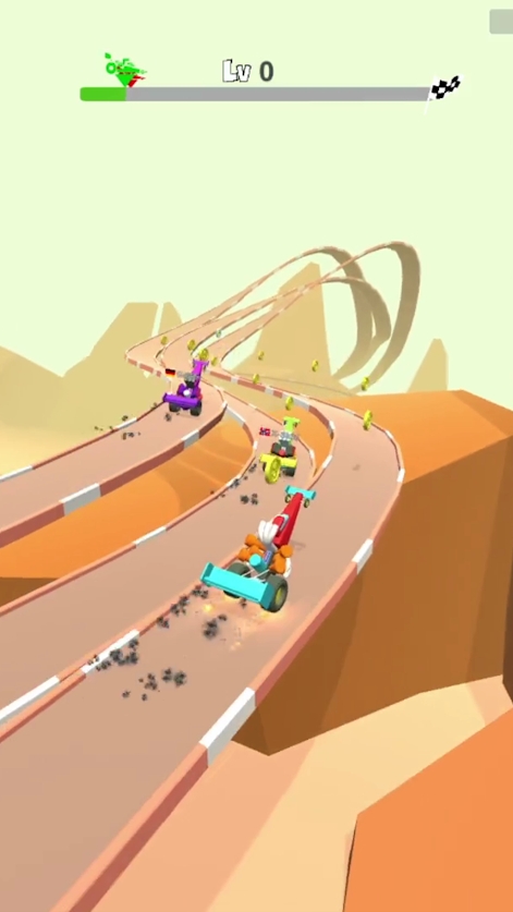 飆車賽游戲安卓版（Dragster Race）截圖1