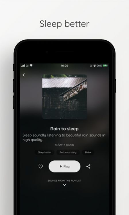 Mildd睡眠聲音app版截圖2