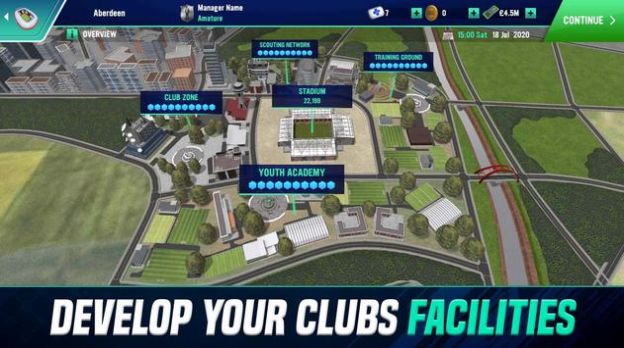 Epic足球經(jīng)理2022移動版手游新版（Football Manager 2022）截圖1
