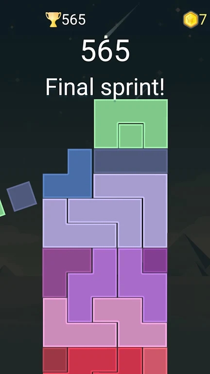 調(diào)皮六邊形游戲手機(jī)版（Hex Drop）截圖3